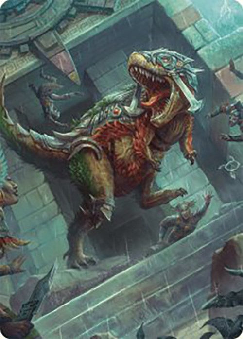 Carnage Tyrant Art Card [The Lost Caverns of Ixalan Art Series] | Gaming Infinity