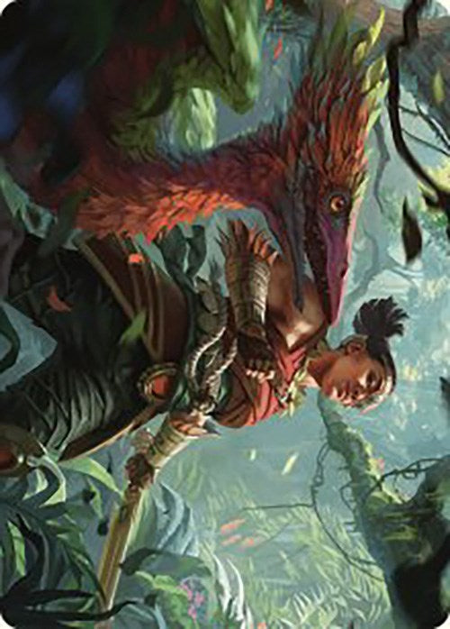 Wayta, Trainer Prodigy Art Card [The Lost Caverns of Ixalan Art Series] | Gaming Infinity