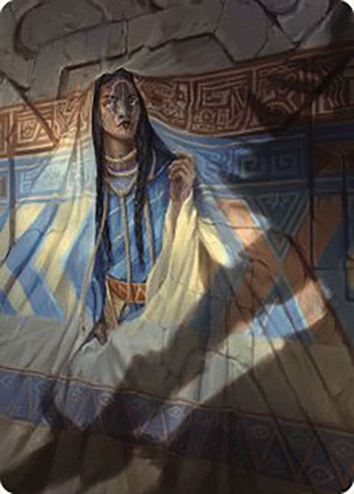 Whispersilk Cloak Art Card [The Lost Caverns of Ixalan Art Series] | Gaming Infinity