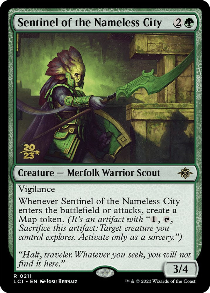 Sentinel of the Nameless City [The Lost Caverns of Ixalan Prerelease Cards] | Gaming Infinity
