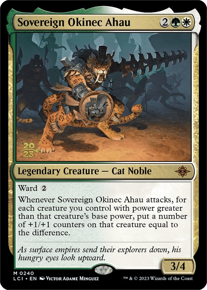 Sovereign Okinec Ahau [The Lost Caverns of Ixalan Prerelease Cards] | Gaming Infinity