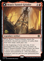 Brass's Tunnel-Grinder // Tecutlan, the Searing Rift [The Lost Caverns of Ixalan Prerelease Cards] | Gaming Infinity