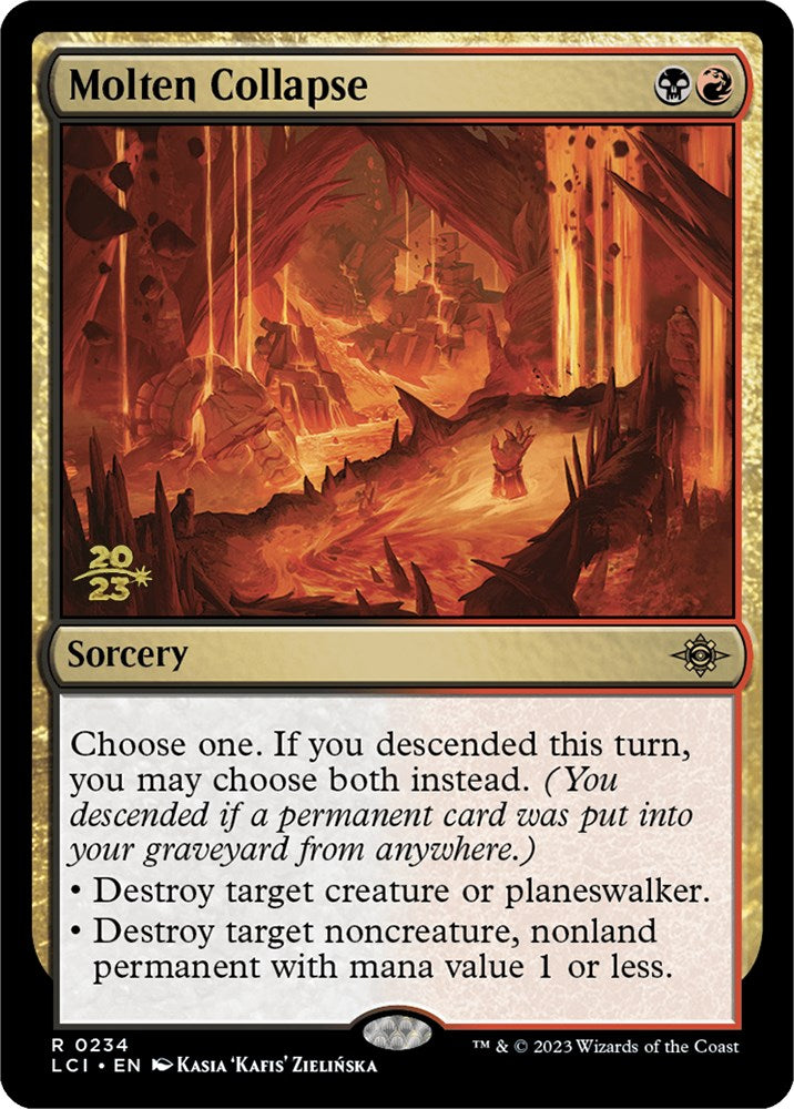 Molten Collapse [The Lost Caverns of Ixalan Prerelease Cards] | Gaming Infinity