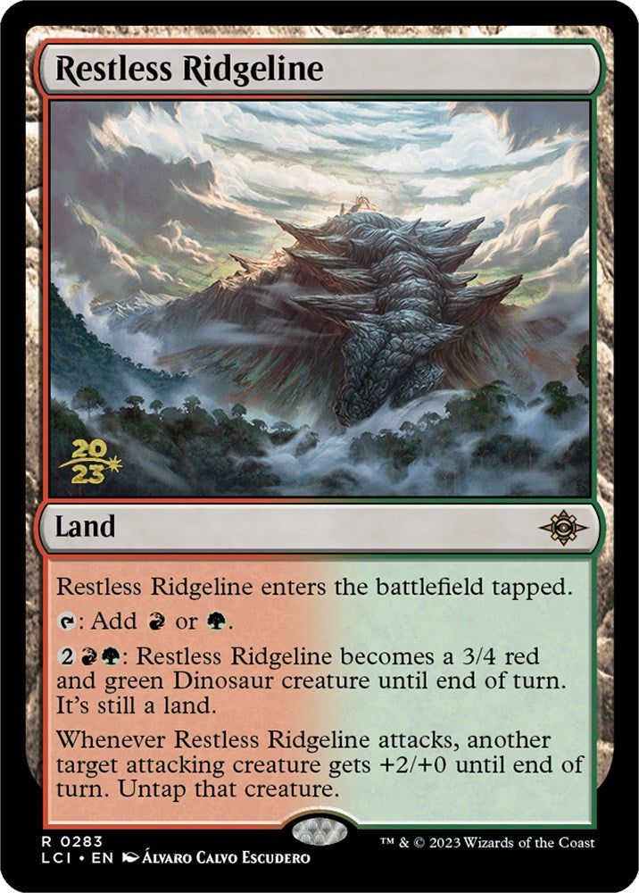 Restless Ridgeline [The Lost Caverns of Ixalan Prerelease Cards] | Gaming Infinity