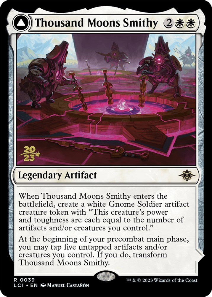 Thousand Moons Smithy // Barracks of the Thousand [The Lost Caverns of Ixalan Prerelease Cards] | Gaming Infinity