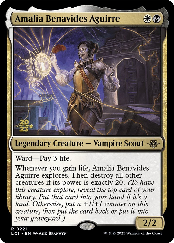 Amalia Benavides Aguirre [The Lost Caverns of Ixalan Prerelease Cards] | Gaming Infinity