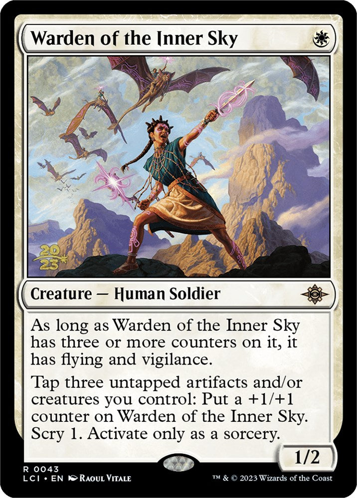 Warden of the Inner Sky [The Lost Caverns of Ixalan Prerelease Cards] | Gaming Infinity