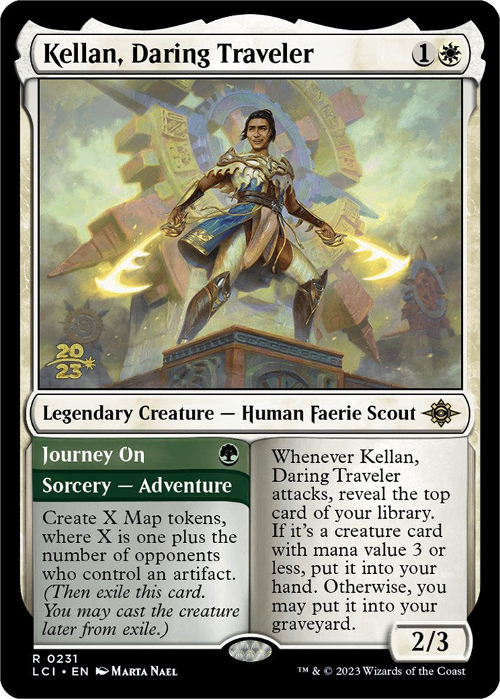 Kellan, Daring Traveler [The Lost Caverns of Ixalan Prerelease Cards] | Gaming Infinity