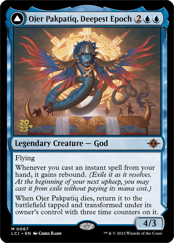 Ojer Pakpatiq, Deepest Epoch // Temple of Cyclical Time [The Lost Caverns of Ixalan Prerelease Cards] | Gaming Infinity