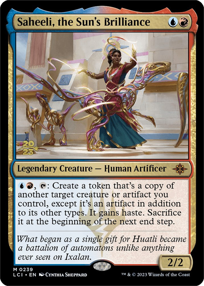 Saheeli, the Sun's Brilliance [The Lost Caverns of Ixalan Prerelease Cards] | Gaming Infinity