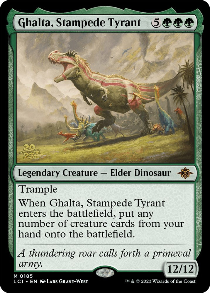 Ghalta, Stampede Tyrant [The Lost Caverns of Ixalan Prerelease Cards] | Gaming Infinity