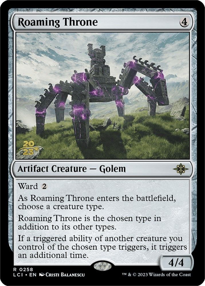 Roaming Throne [The Lost Caverns of Ixalan Prerelease Cards] | Gaming Infinity