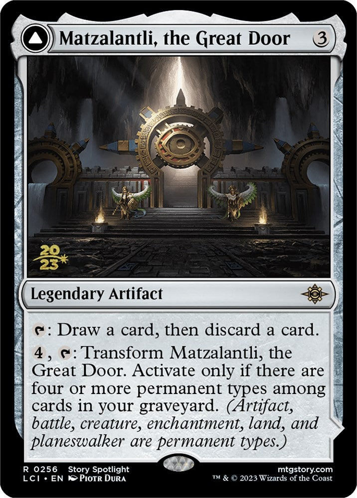 Matzalantli, the Great Door // The Core [The Lost Caverns of Ixalan Prerelease Cards] | Gaming Infinity