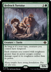 Bedrock Tortoise (Promo Pack) [The Lost Caverns of Ixalan Promos] | Gaming Infinity