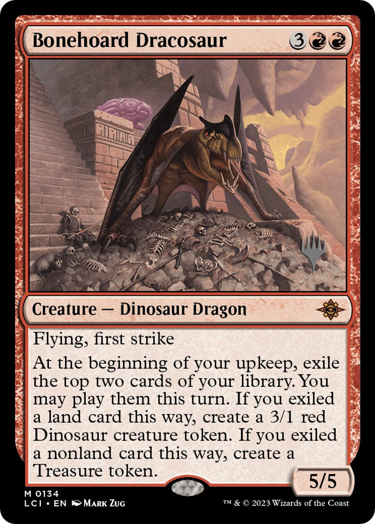 Bonehoard Dracosaur (Promo Pack) [The Lost Caverns of Ixalan Promos] | Gaming Infinity