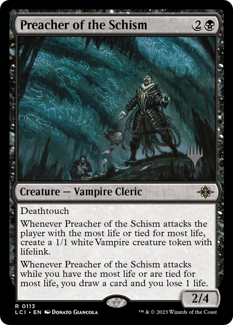 Preacher of the Schism (Promo Pack) [The Lost Caverns of Ixalan Promos] | Gaming Infinity