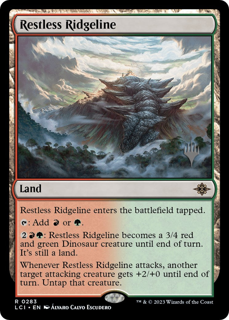 Restless Ridgeline (Promo Pack) [The Lost Caverns of Ixalan Promos] | Gaming Infinity