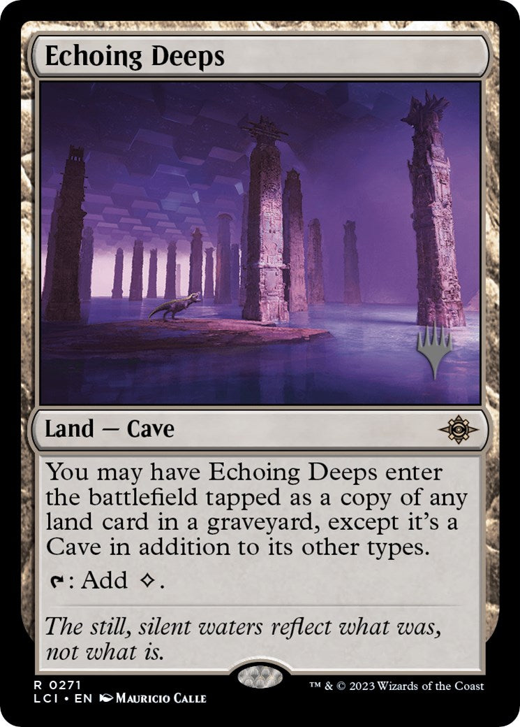 Echoing Deeps (Promo Pack) [The Lost Caverns of Ixalan Promos] | Gaming Infinity