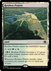 Restless Prairie (Promo Pack) [The Lost Caverns of Ixalan Promos] | Gaming Infinity