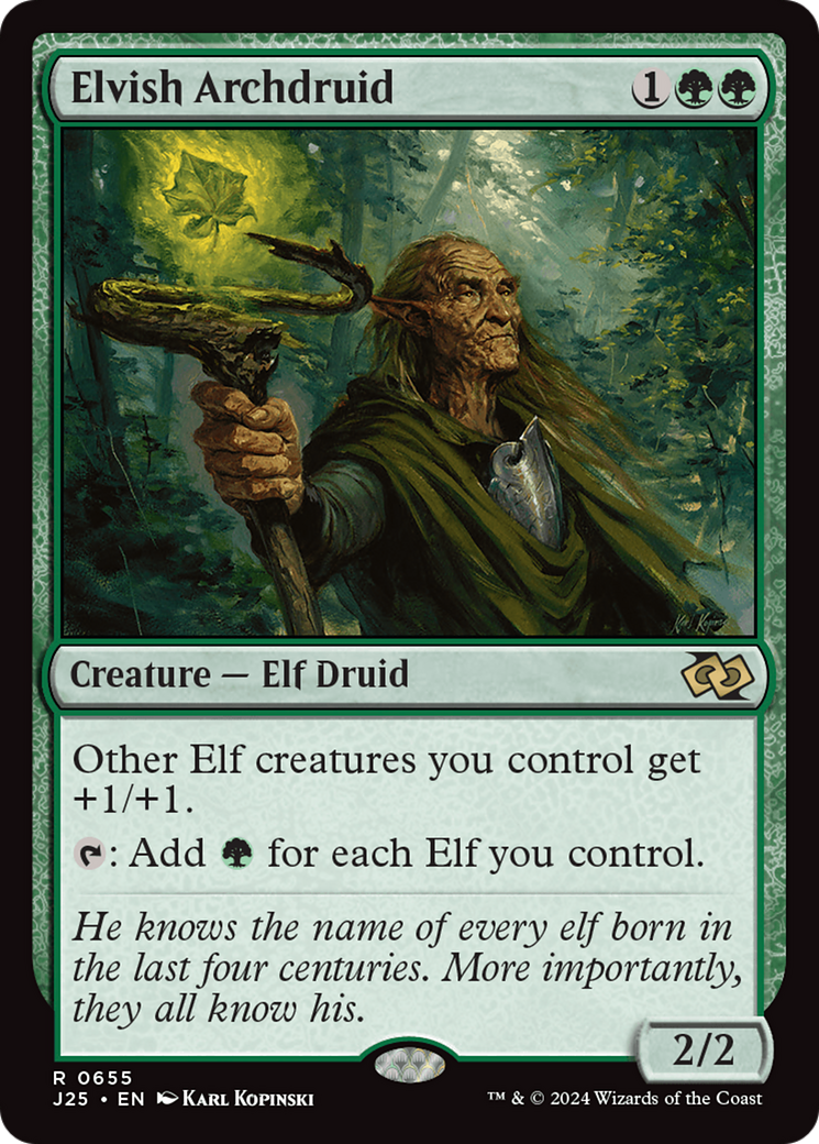 Elvish Archdruid [Foundations Jumpstart] | Gaming Infinity