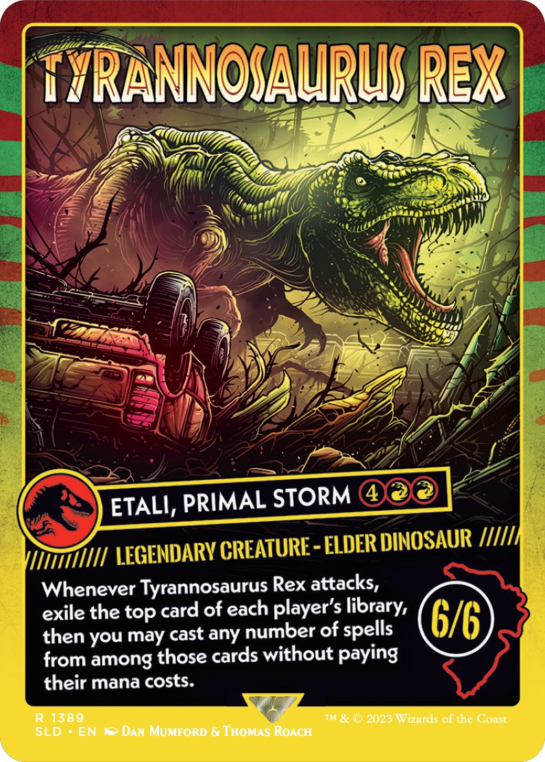 Tyrannosaurus Rex - Etali, Primal Storm [Secret Lair Drop Series] | Gaming Infinity