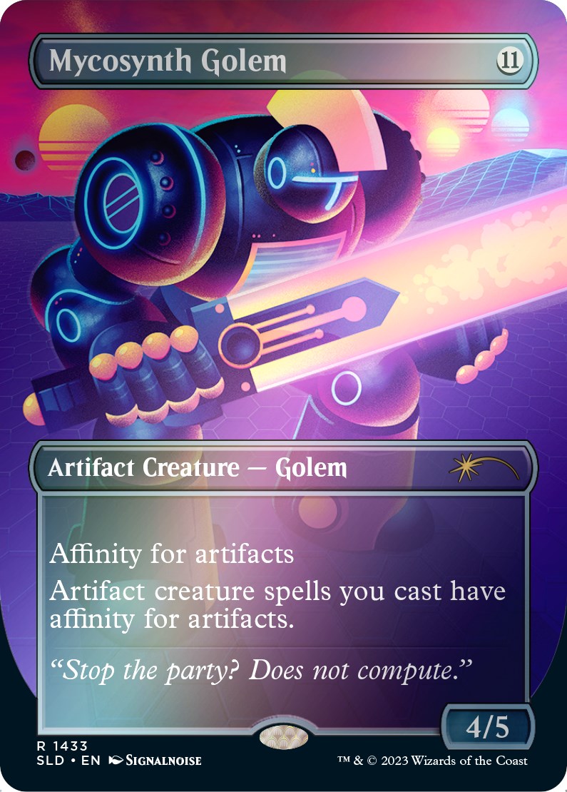 Mycosynth Golem (Rainbow Foil) [Secret Lair Drop Series] | Gaming Infinity