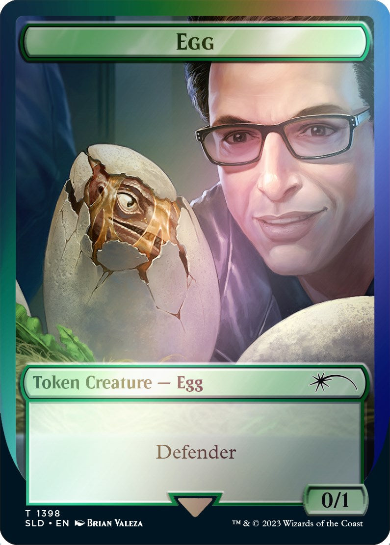 Egg Token (Rainbow Foil) [Secret Lair Drop Series] | Gaming Infinity