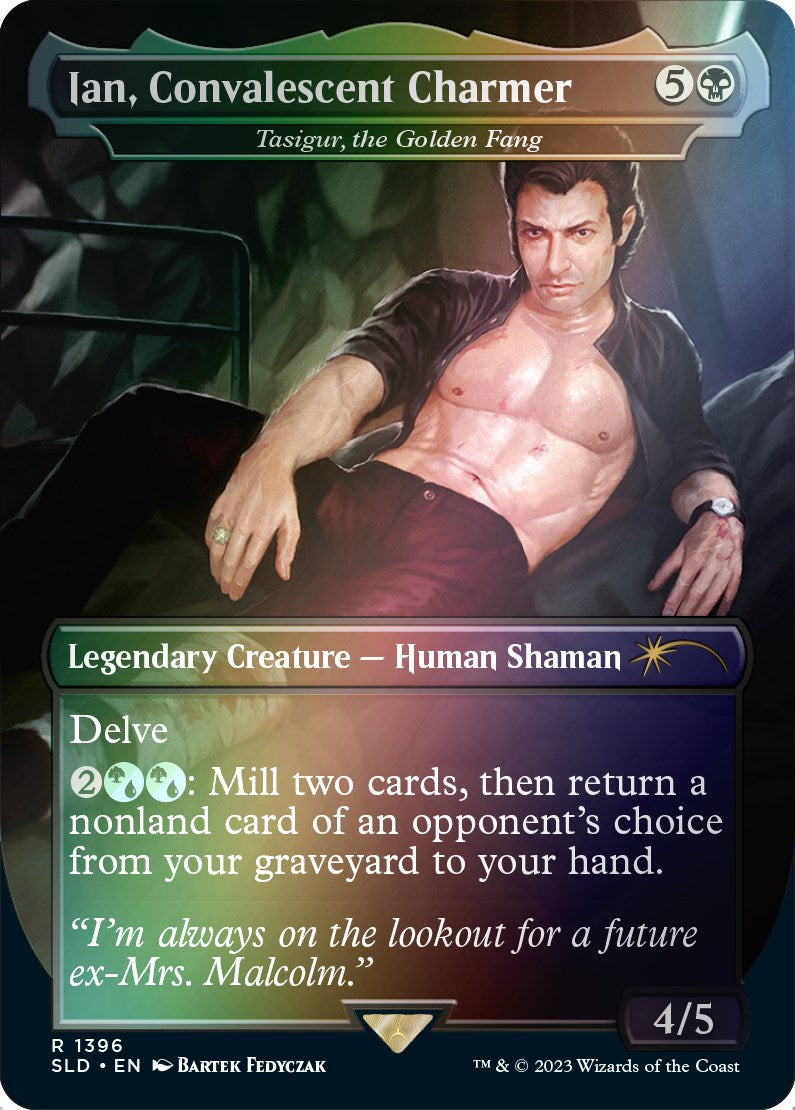 Ian, Convalescent Charmer - Tasigur, the Golden Fang (Rainbow Foil) [Secret Lair Drop Series] | Gaming Infinity