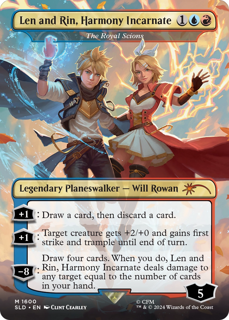 Len and Rin, Harmony Incarnate - The Royal Scions [Secret Lair Drop Series] | Gaming Infinity