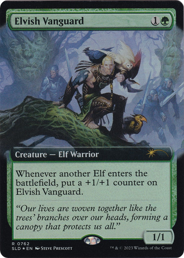 Elvish Vanguard (Extended Art) [Secret Lair Drop Series] | Gaming Infinity