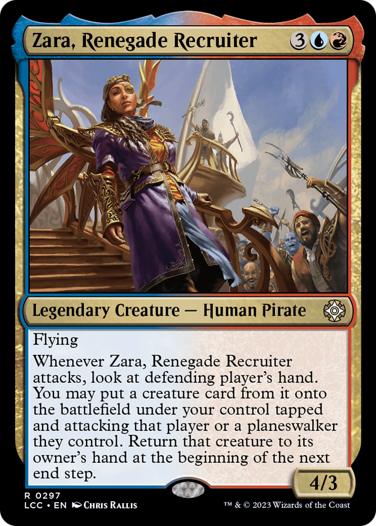 Zara, Renegade Recruiter [The Lost Caverns of Ixalan Commander] | Gaming Infinity