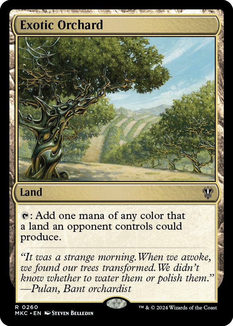 Exotic Orchard [Murders at Karlov Manor Commander] | Gaming Infinity