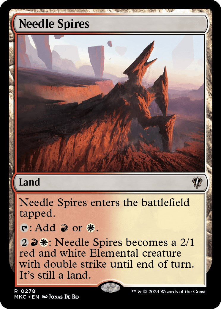 Needle Spires [Murders at Karlov Manor Commander] | Gaming Infinity
