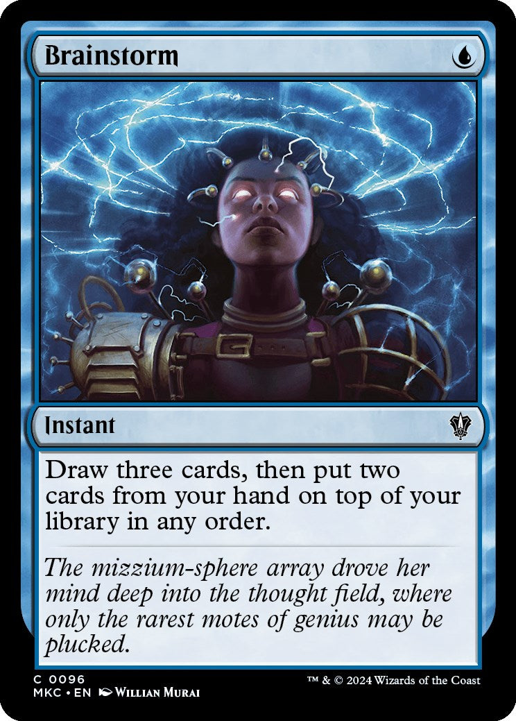 Brainstorm [Murders at Karlov Manor Commander] | Gaming Infinity