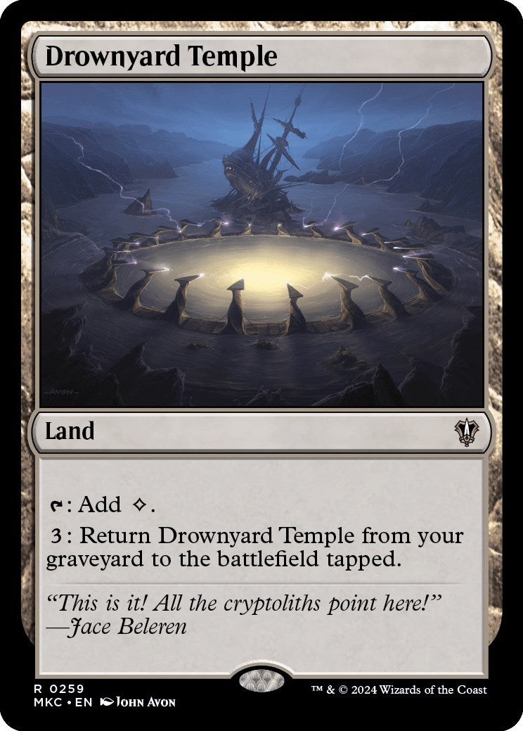 Drownyard Temple [Murders at Karlov Manor Commander] | Gaming Infinity