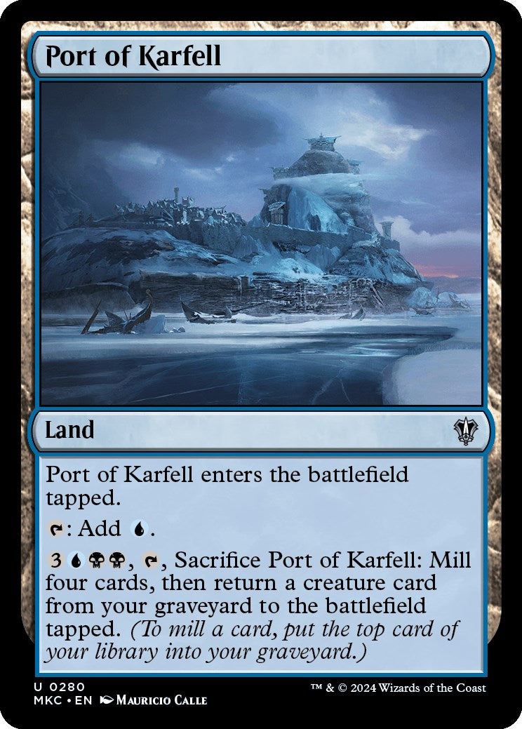 Port of Karfell [Murders at Karlov Manor Commander] | Gaming Infinity