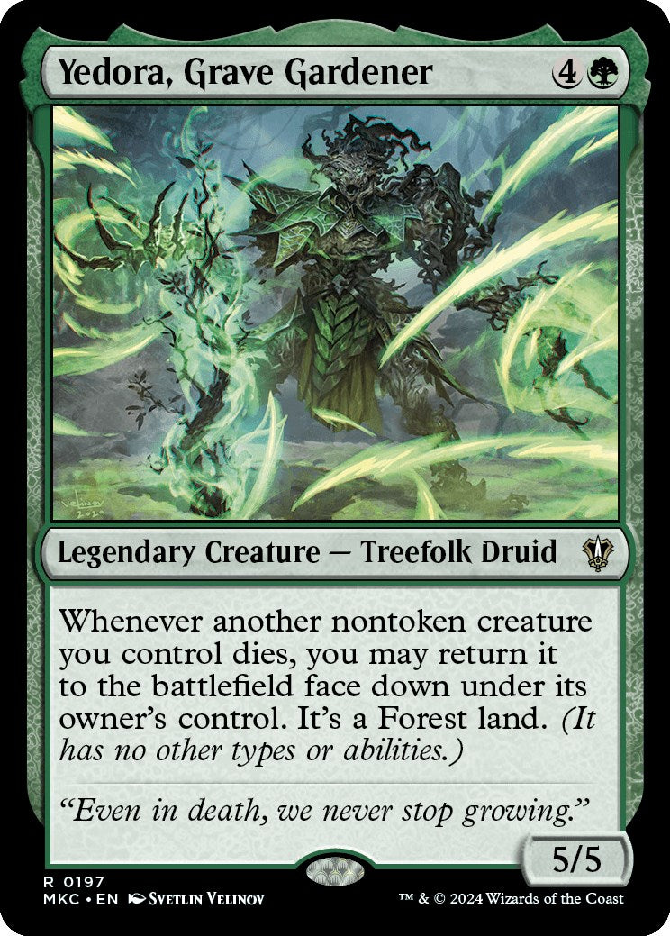 Yedora, Grave Gardener [Murders at Karlov Manor Commander] | Gaming Infinity