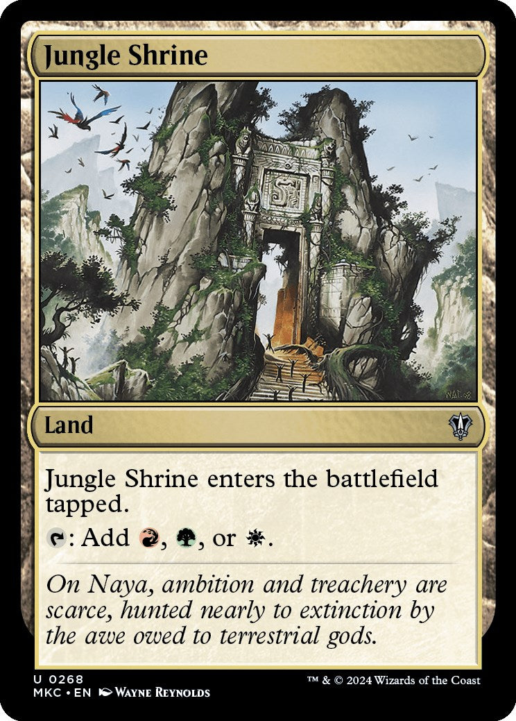 Jungle Shrine [Murders at Karlov Manor Commander] | Gaming Infinity