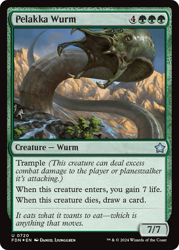 Pelakka Wurm [Foundations] | Gaming Infinity