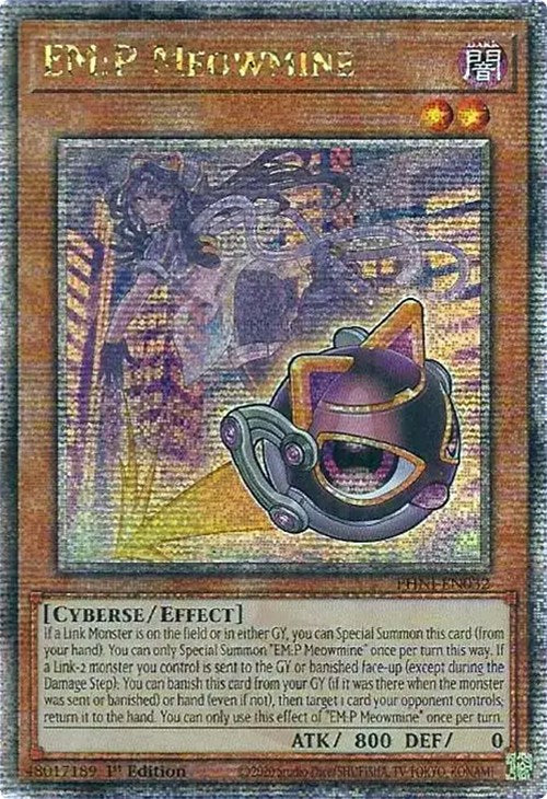 EM:P Meowmine [PHNI-EN032] Quarter Century Secret Rare | Gaming Infinity