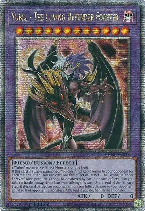 Yubel - The Loving Defender Forever [PHNI-EN038] Quarter Century Secret Rare | Gaming Infinity