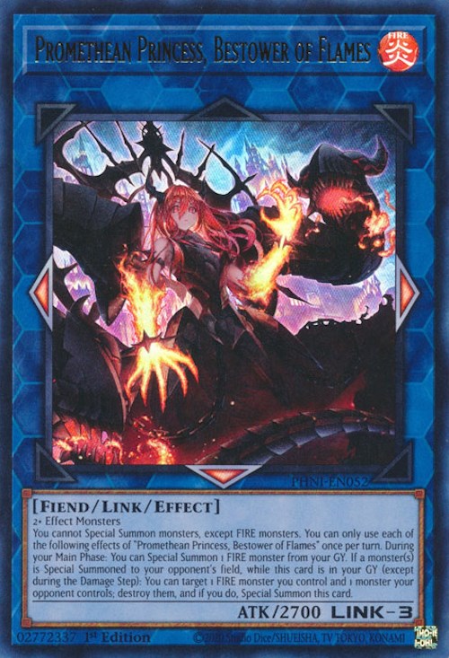 Promethean Princess, Bestower of Flames [PHNI-EN052] Ultra Rare | Gaming Infinity