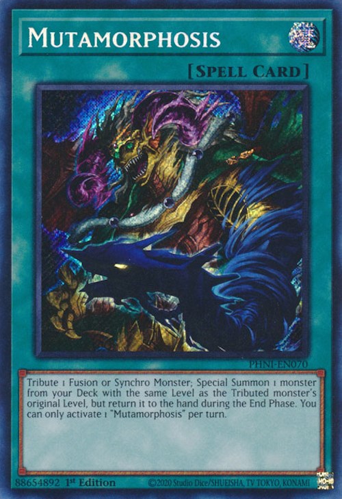 Mutamorphosis [PHNI-EN070] Secret Rare | Gaming Infinity