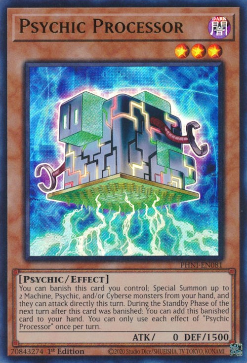 Psychic Processor [PHNI-EN081] Ultra Rare | Gaming Infinity