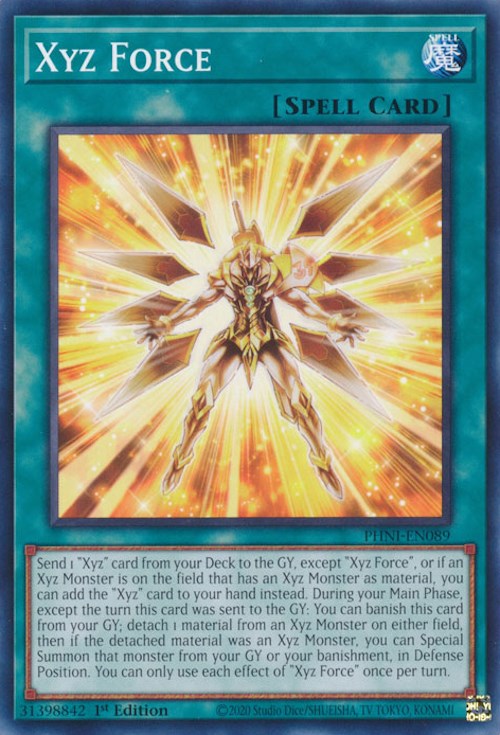 Xyz Force [PHNI-EN089] Common | Gaming Infinity
