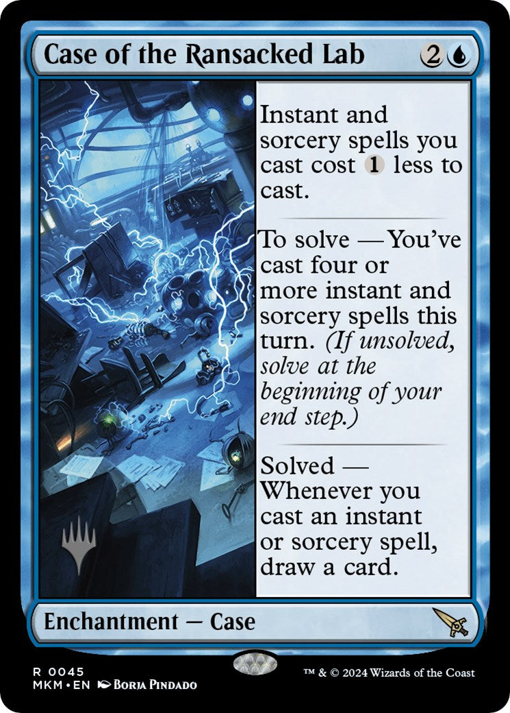 Case of the Ransacked Lab (Promo Pack) [Murders at Karlov Manor Promos] | Gaming Infinity