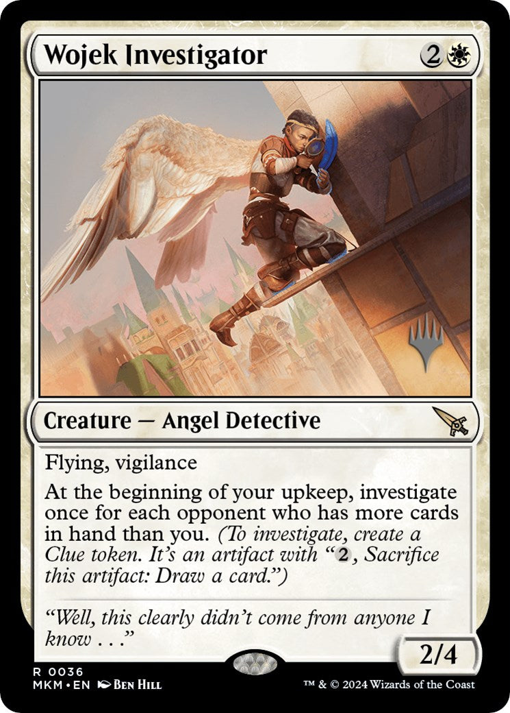 Wojek Investigator (Promo Pack) [Murders at Karlov Manor Promos] | Gaming Infinity