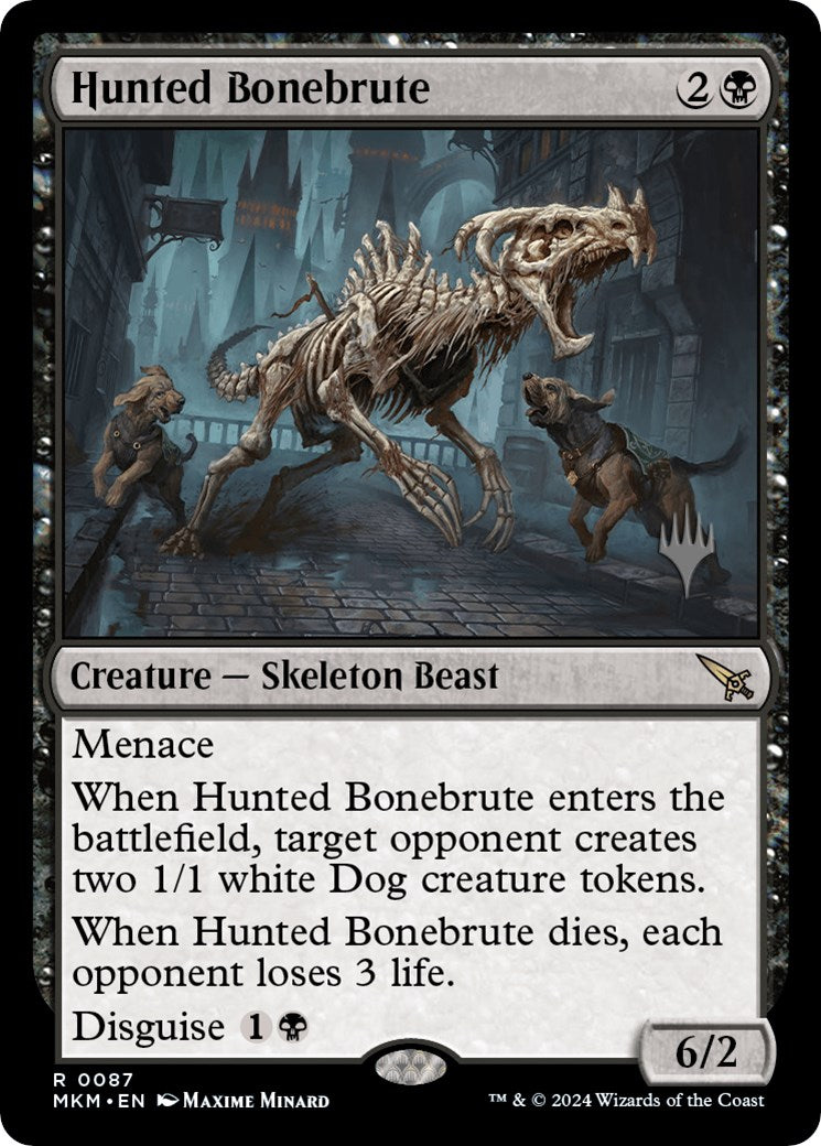 Hunted Bonebrute (Promo Pack) [Murders at Karlov Manor Promos] | Gaming Infinity