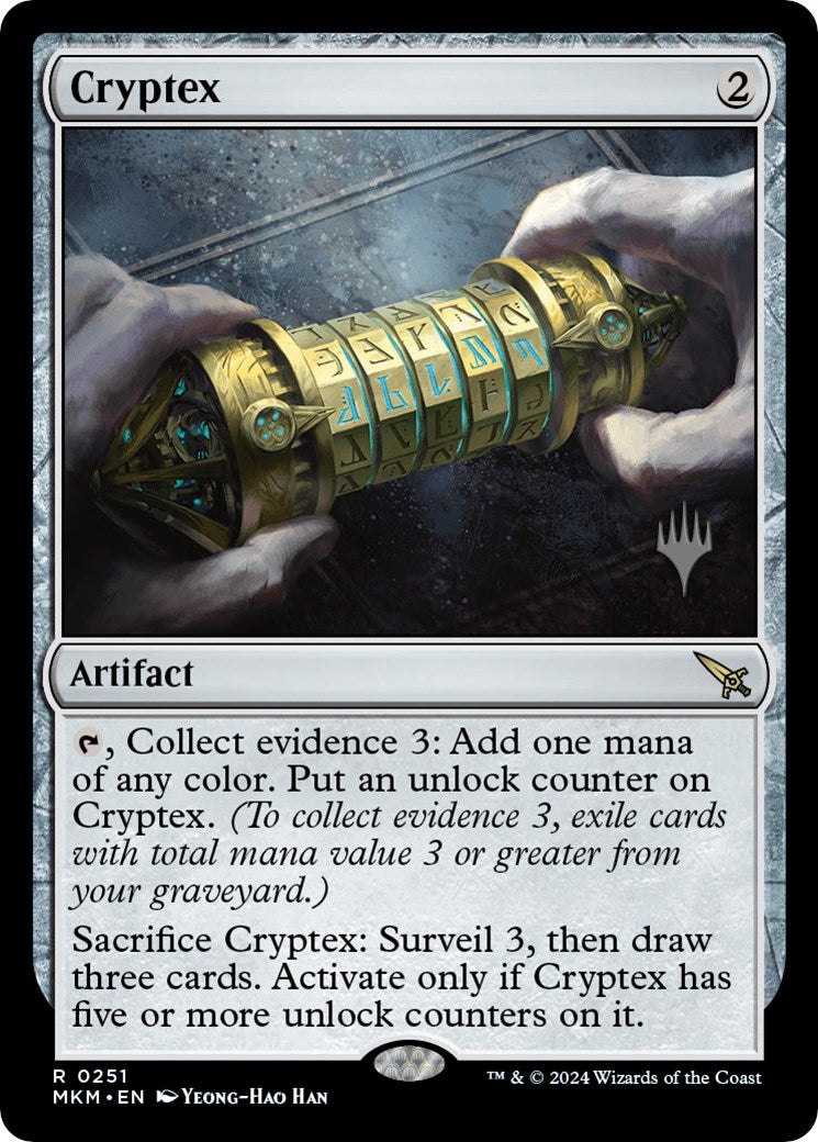 Cryptex (Promo Pack) [Murders at Karlov Manor Promos] | Gaming Infinity