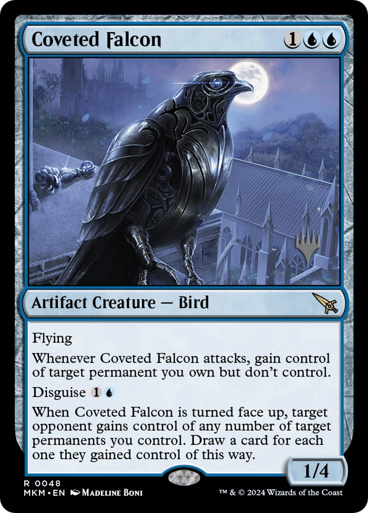 Coveted Falcon (Promo Pack) [Murders at Karlov Manor Promos] | Gaming Infinity